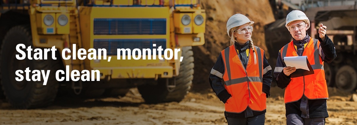 2 people inspecting construction site