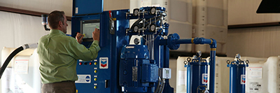 man doing diagnostics