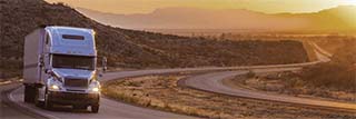 Truck on Highway