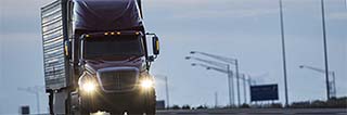 Truck on Highway