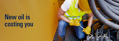 Man working on machinery
